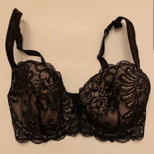 Black Lace Le Mystere Bra